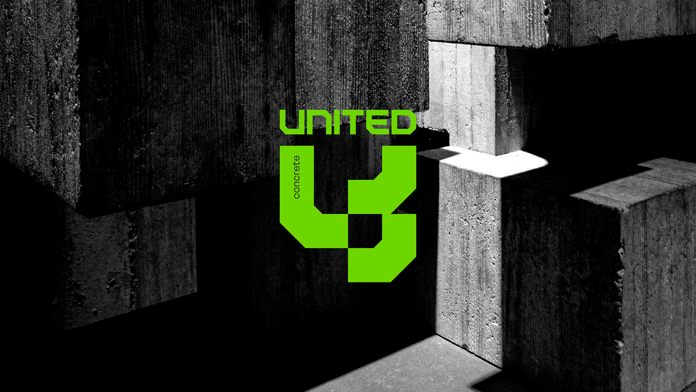 brand Brand Design brand identity Logo Design Logotype marca architecture concrete construction united
