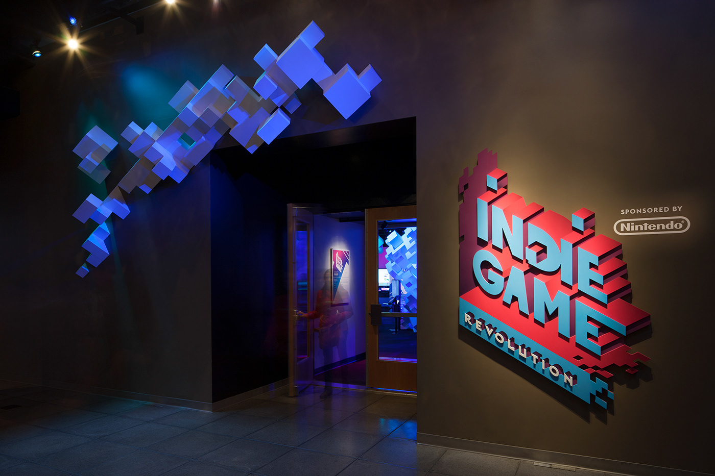 Adobe Portfolio indie games Video Games constructivism voxels pixels