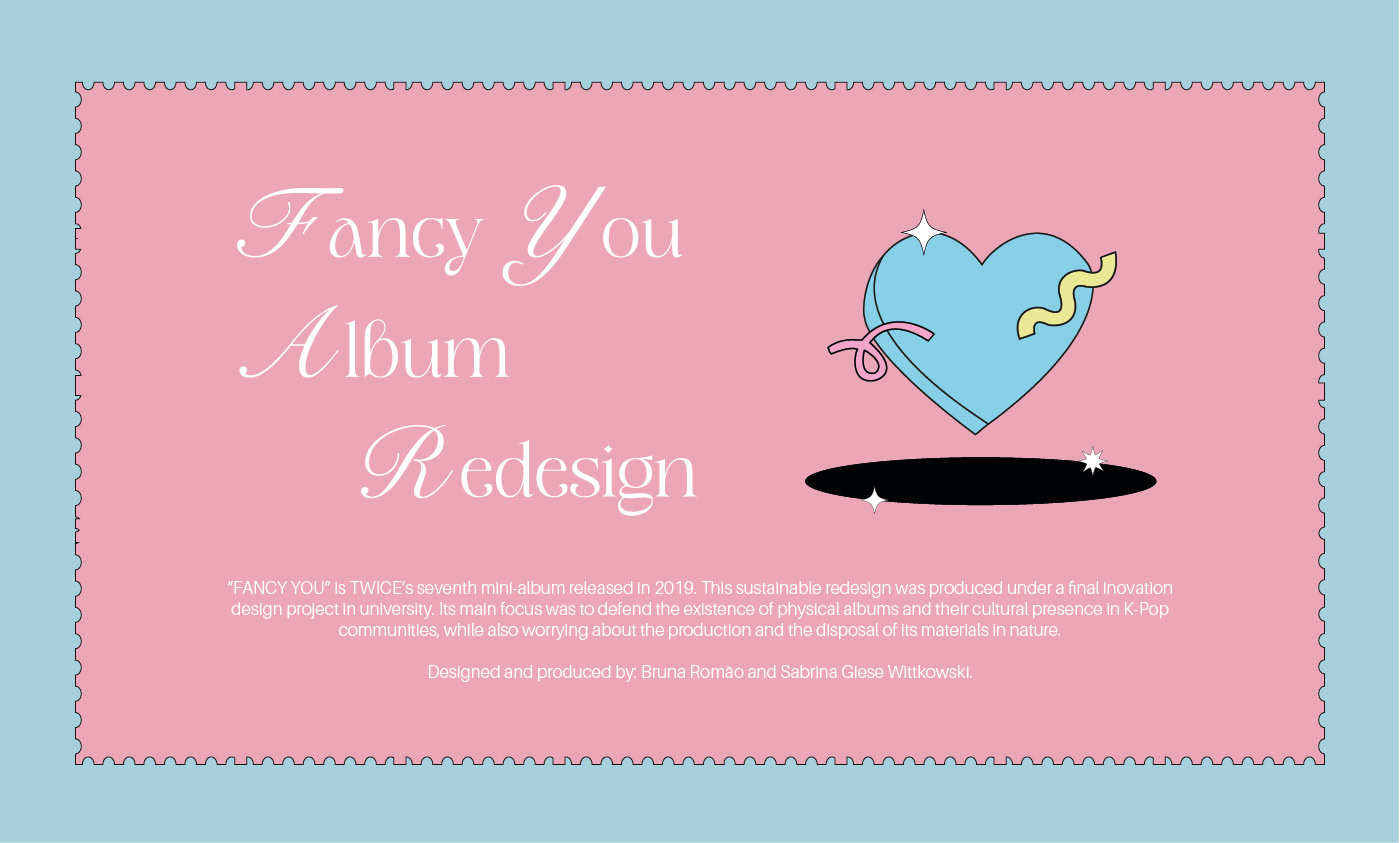 Album graphic design  ILLUSTRATION  kpop redesign visual identity