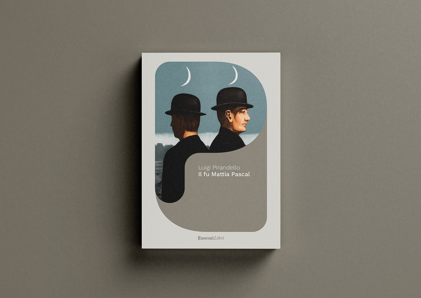 editorial design  Book Cover Design Luigi Pirandello