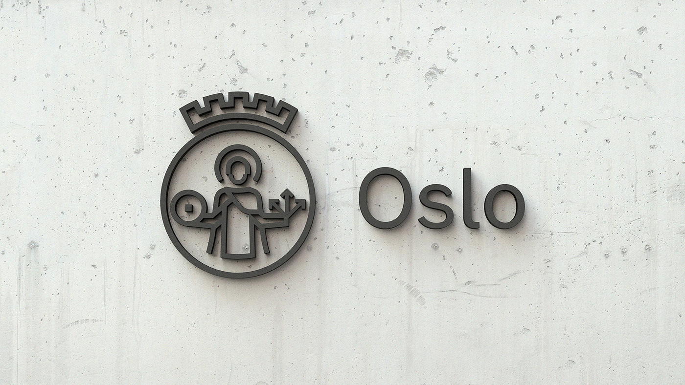 Place Branding norway Destination Branding branding system grid city identity nordic City of Oslo Scandinavian geometric
