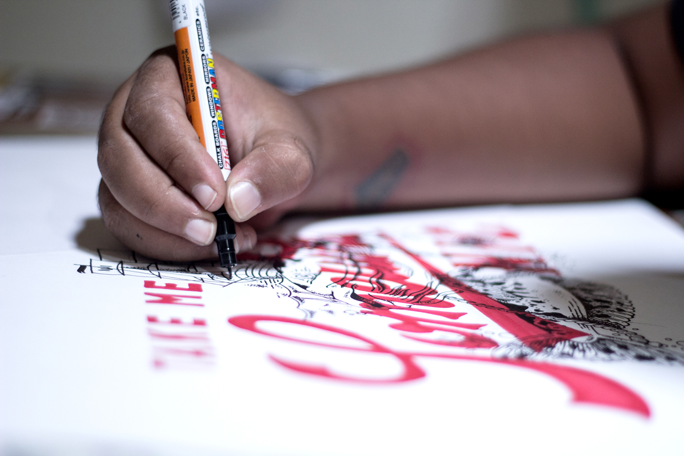 calidoso Cali2o timelapse video process wip lettering hand crafted artwork