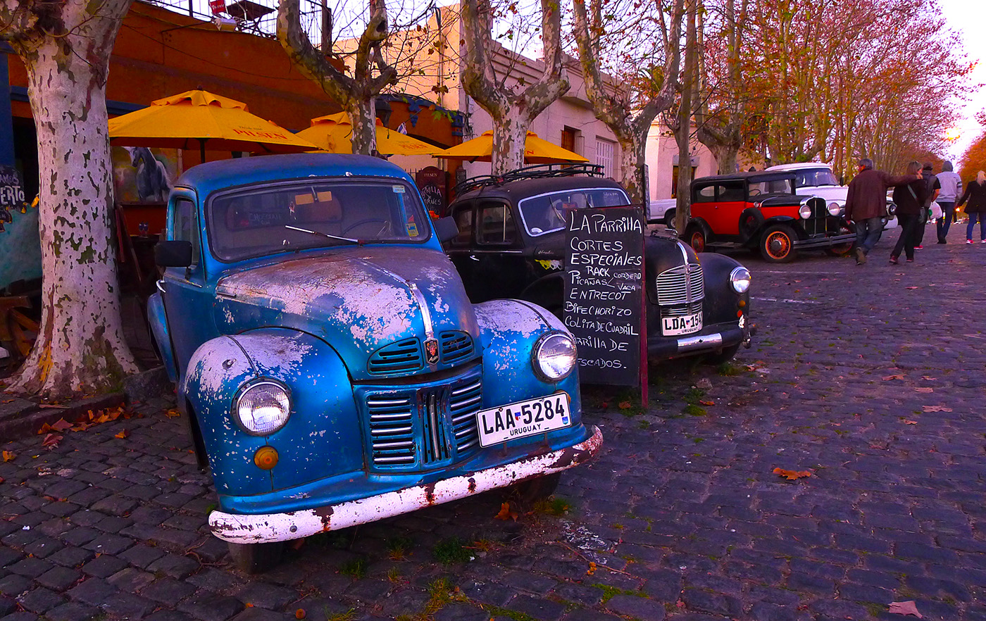 uruguay Colonia del Sacramento perros carros Landscape Travel REISEN lumpi Autos old cars viagem