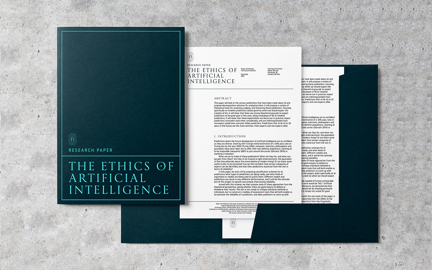 artificial intelligence ai research institute philosophy  blue poster typography   branding  Website