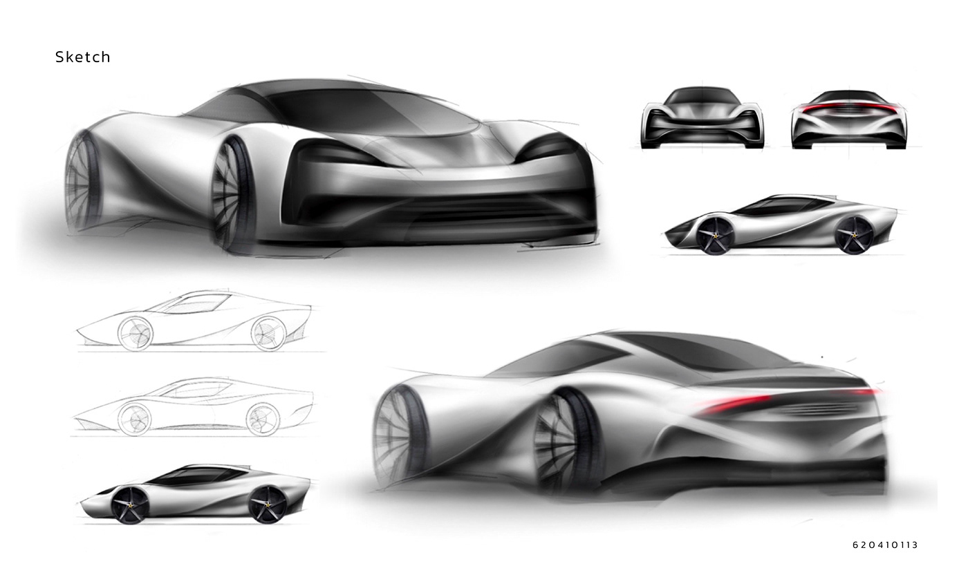 automotive   car product design  Render Vehicle Design