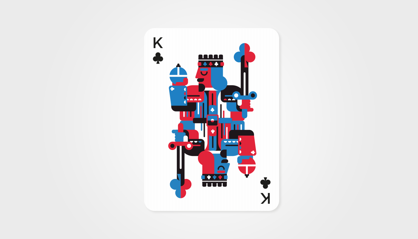 world poker tour Playing Cards king vector ILLUSTRATION  flat design