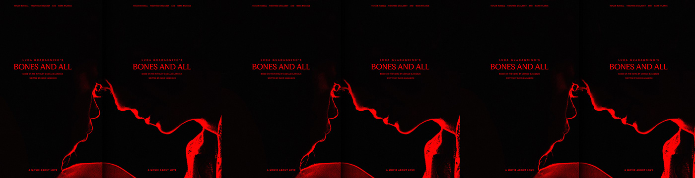 bones and all film poster Luca Guadagnino movie poster Movie Posters Movies poster Poster Design posters timothee chalamet