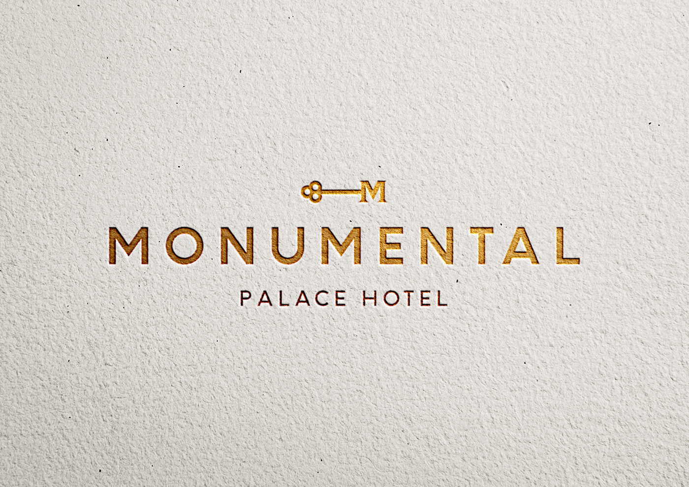 hotel monumental palace Hospitality branding  Business Cards letterhead Advertising  Signage
