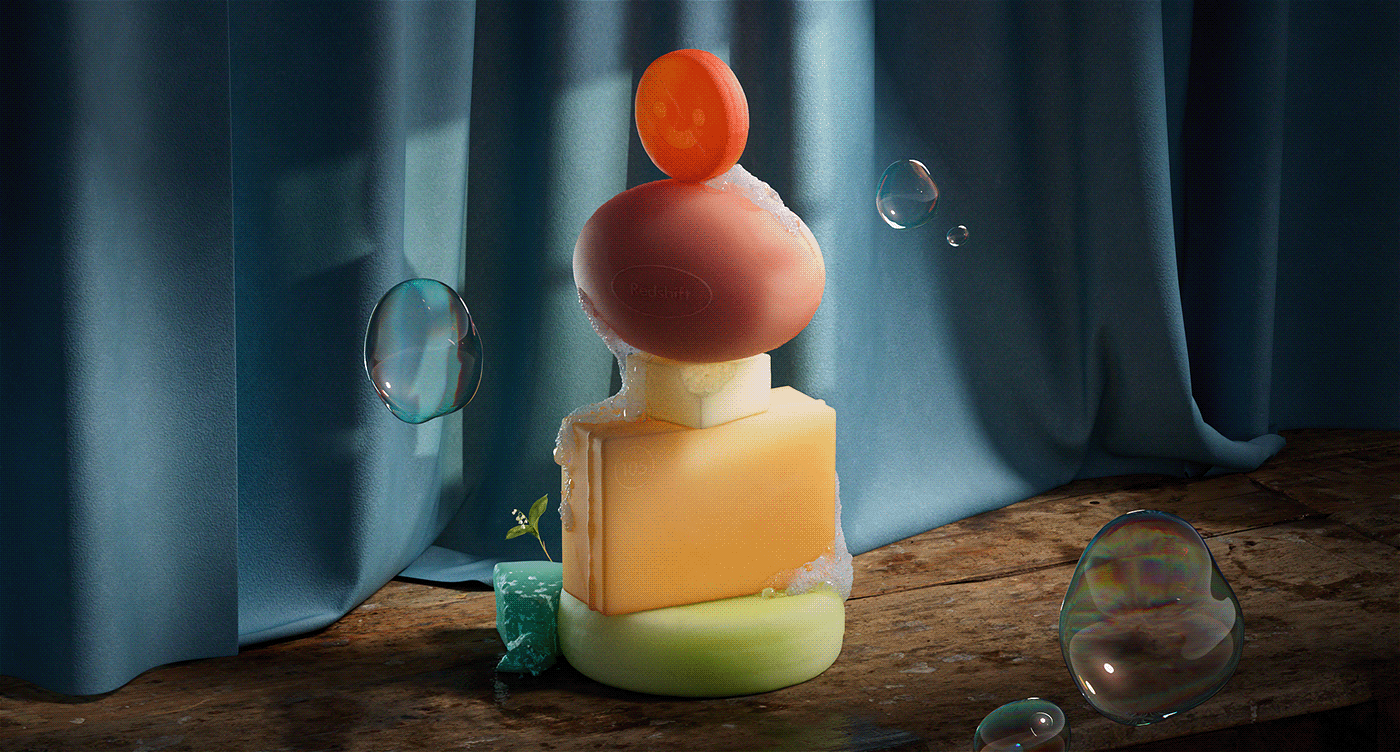 motiongraphics 3D artworks illustrations Character design  Digital Art  graphic design  soap lucky redshift