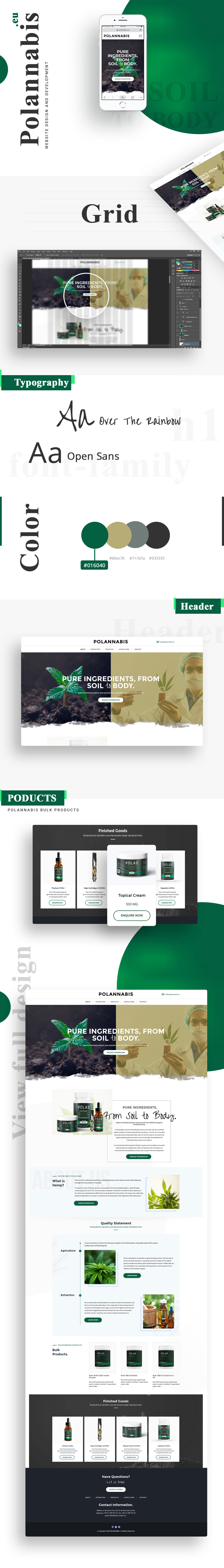 Website design Responsive Webdesign logo Web usa green soil EU