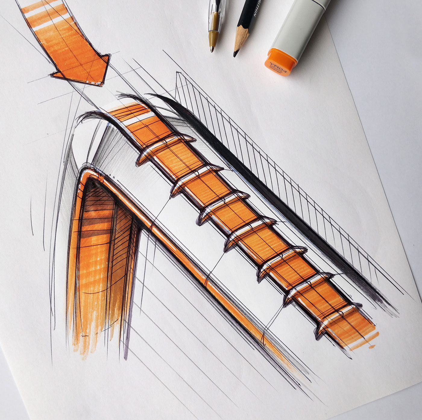 Drawing  freehand handdrawn idsketch industrialdesign ink product scribble sketch sketchbook