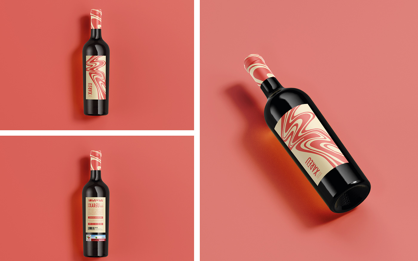 diseño gráfico Packaging vino etiquetas etiqueta Vinos wine Wine Bottle botellas de vino graphic design 