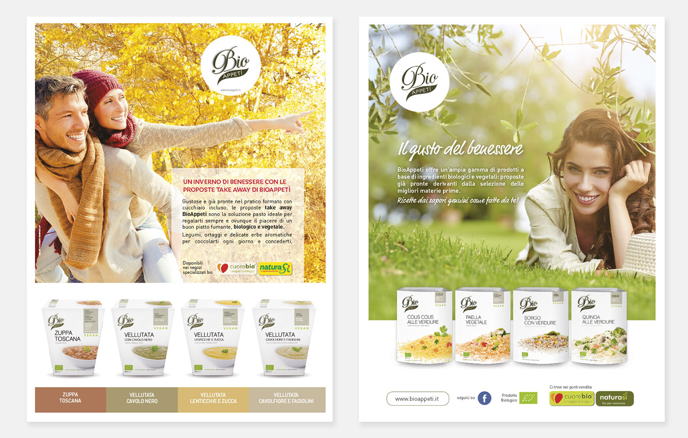 brand familyfeeling communication brochure food pack Website vegan