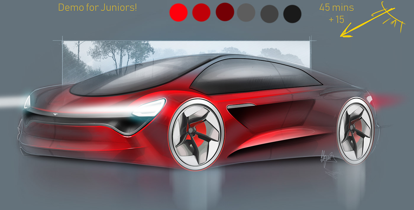 sketches personal Automotive design car design transportation Renders