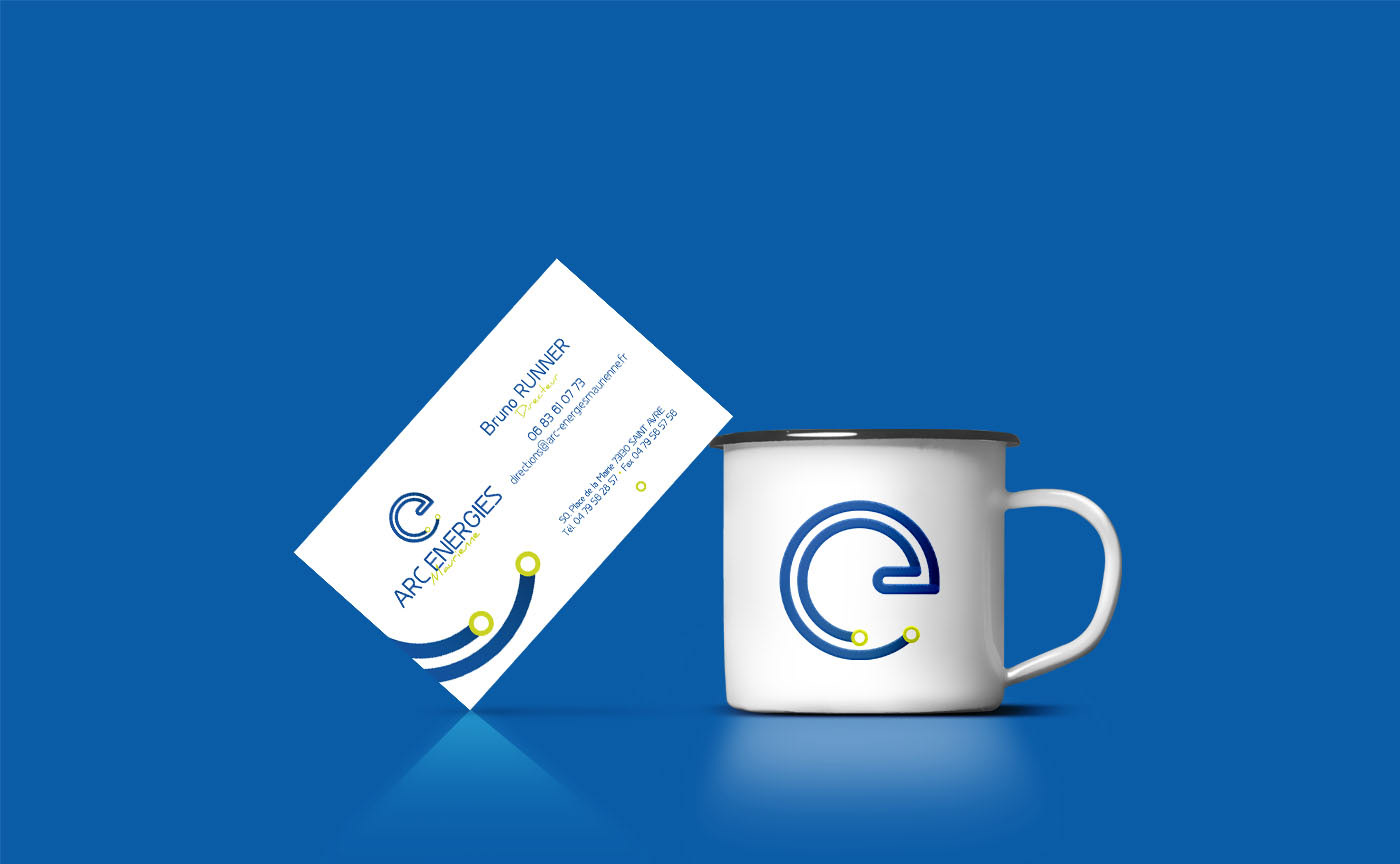 bleu blue brand branding  electricité electricity electrique logo Logotype agence de communication
