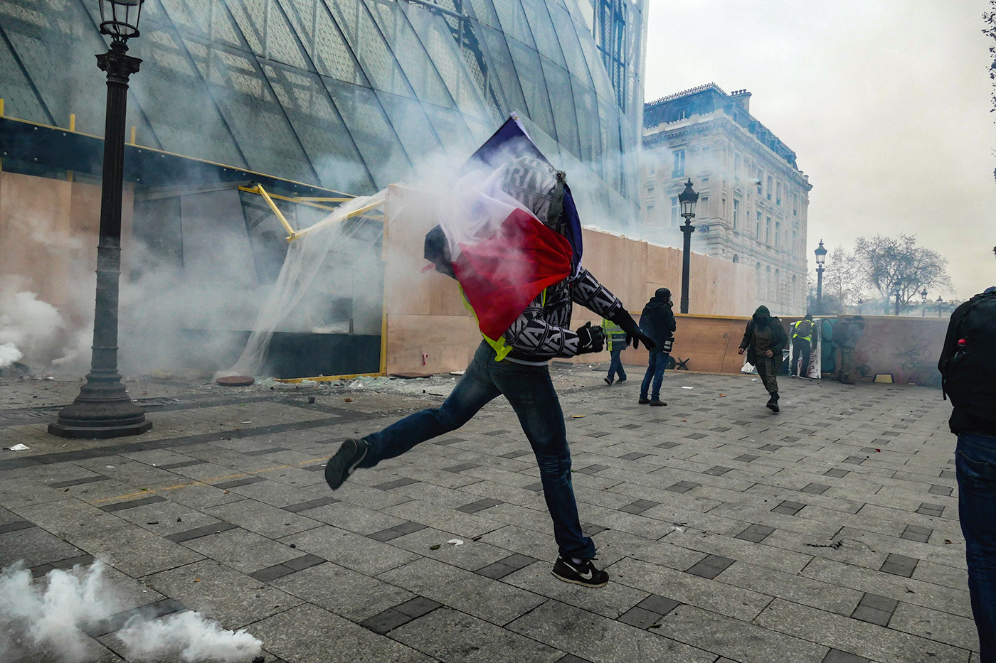 riot Paris yellowvest france demonstration