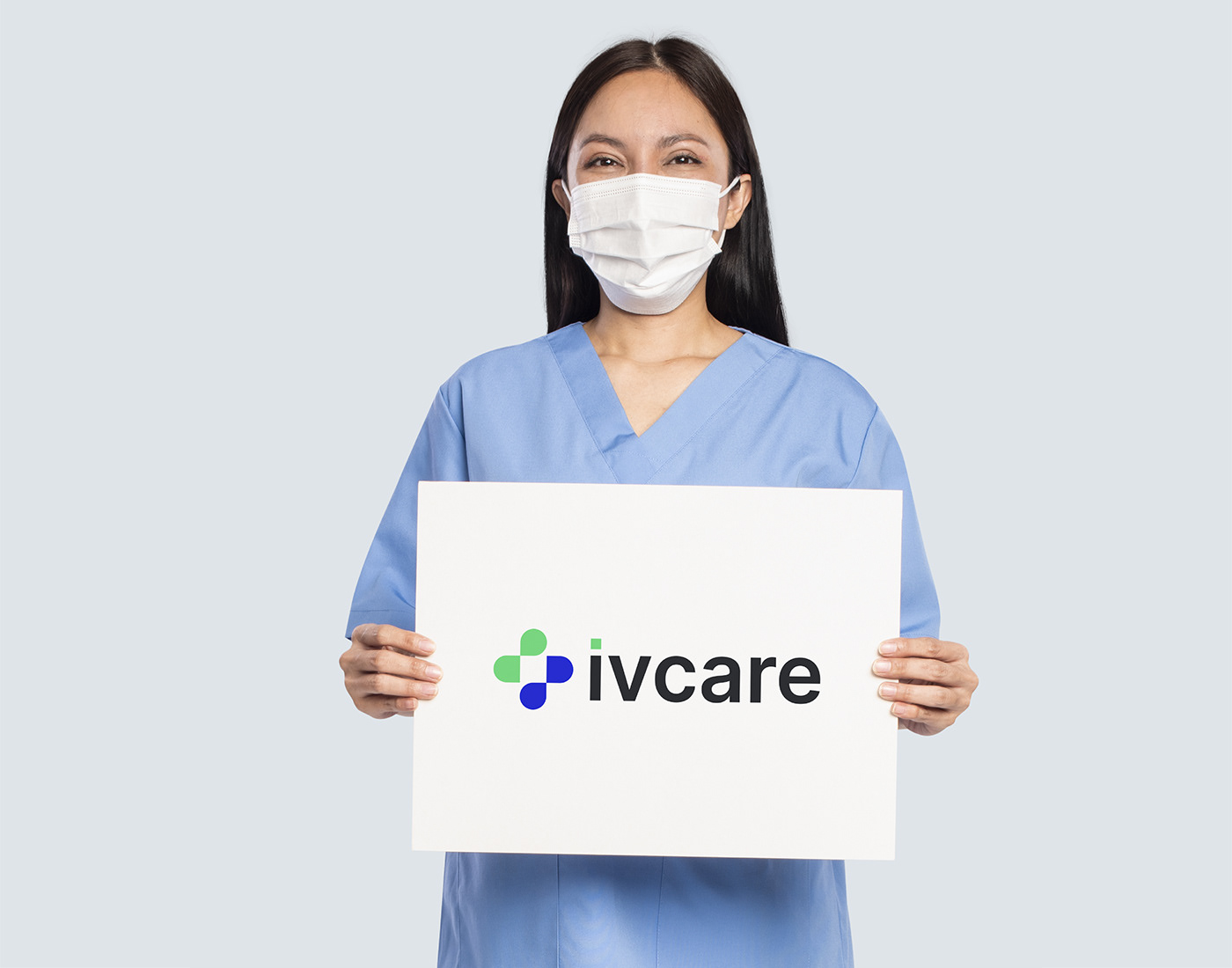 Brand Design brand identity care Health hospital ivcare logo medical medicine