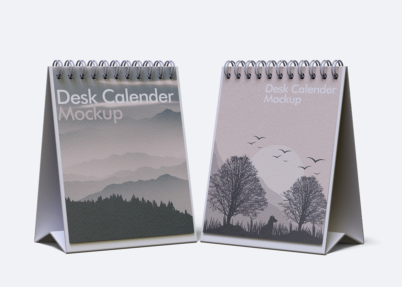 desk Calender Mockup table Office psd Day date month year
