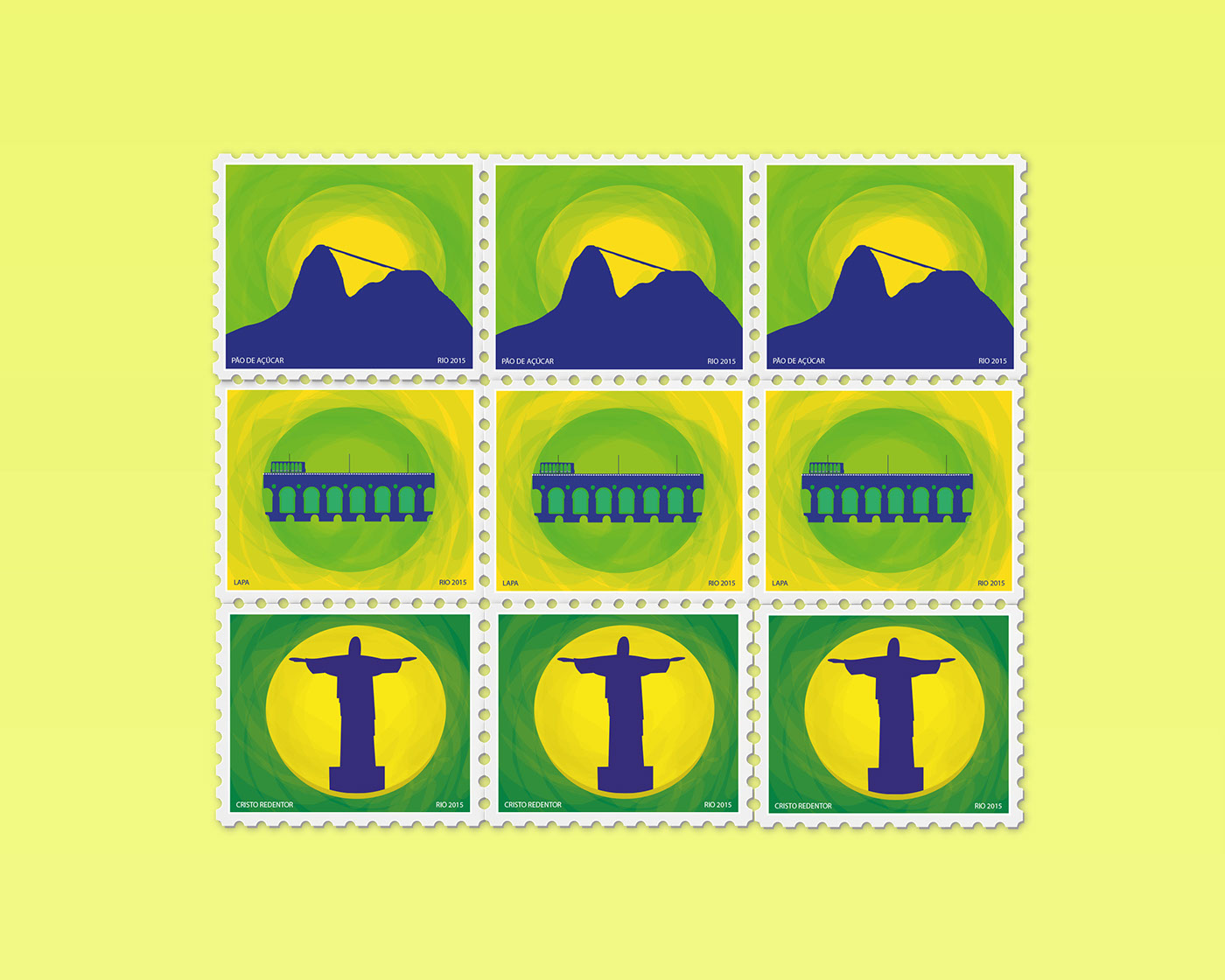 Selos postage stamp