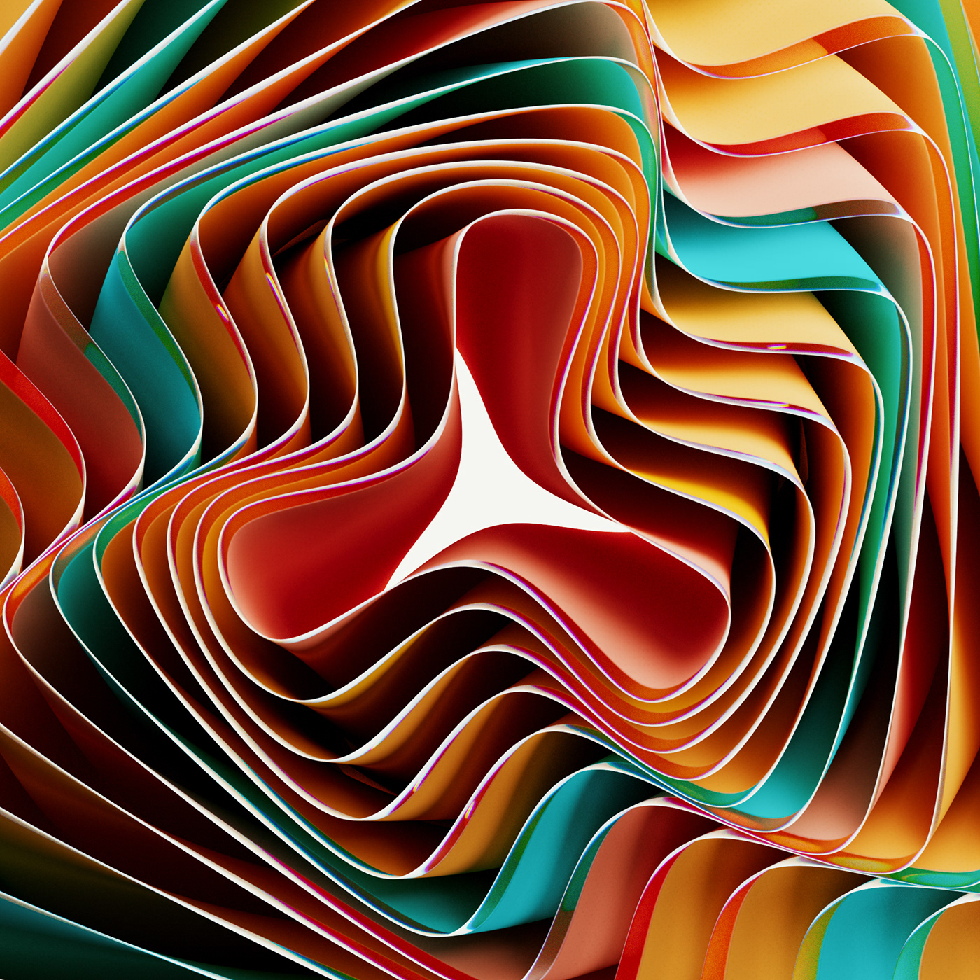 3D abstract art c4d cinema 4d houdini Microsoft octane redshift Render