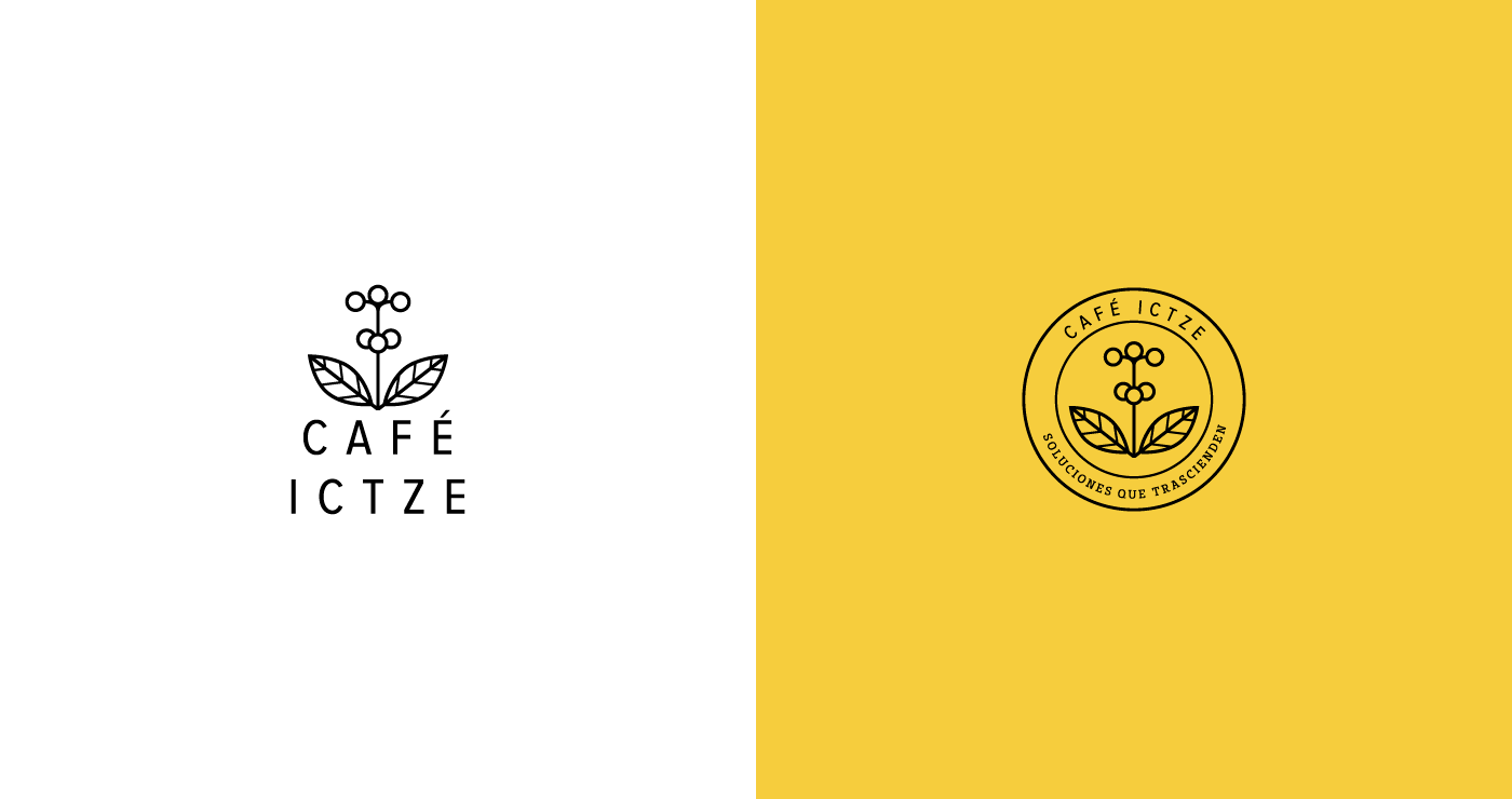 caféictze cafe Coffee branding  brand logo design graphicdesign diseñografico identidad