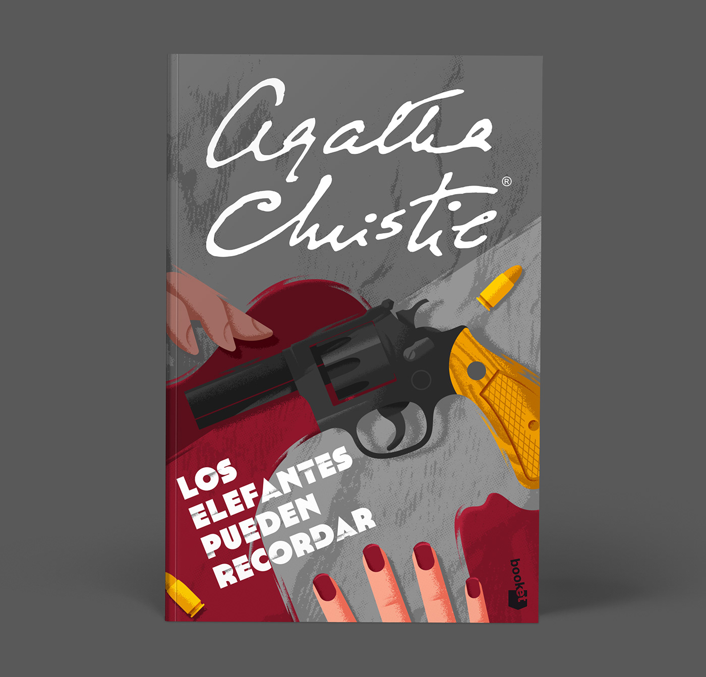 book cover ILLUSTRATION  editorial agatha christie mystery Poirot Mrs. Marple