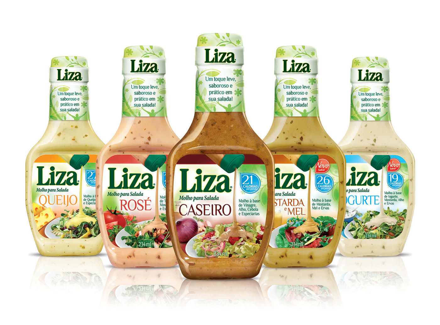 package design salad sauce Liza Cargill