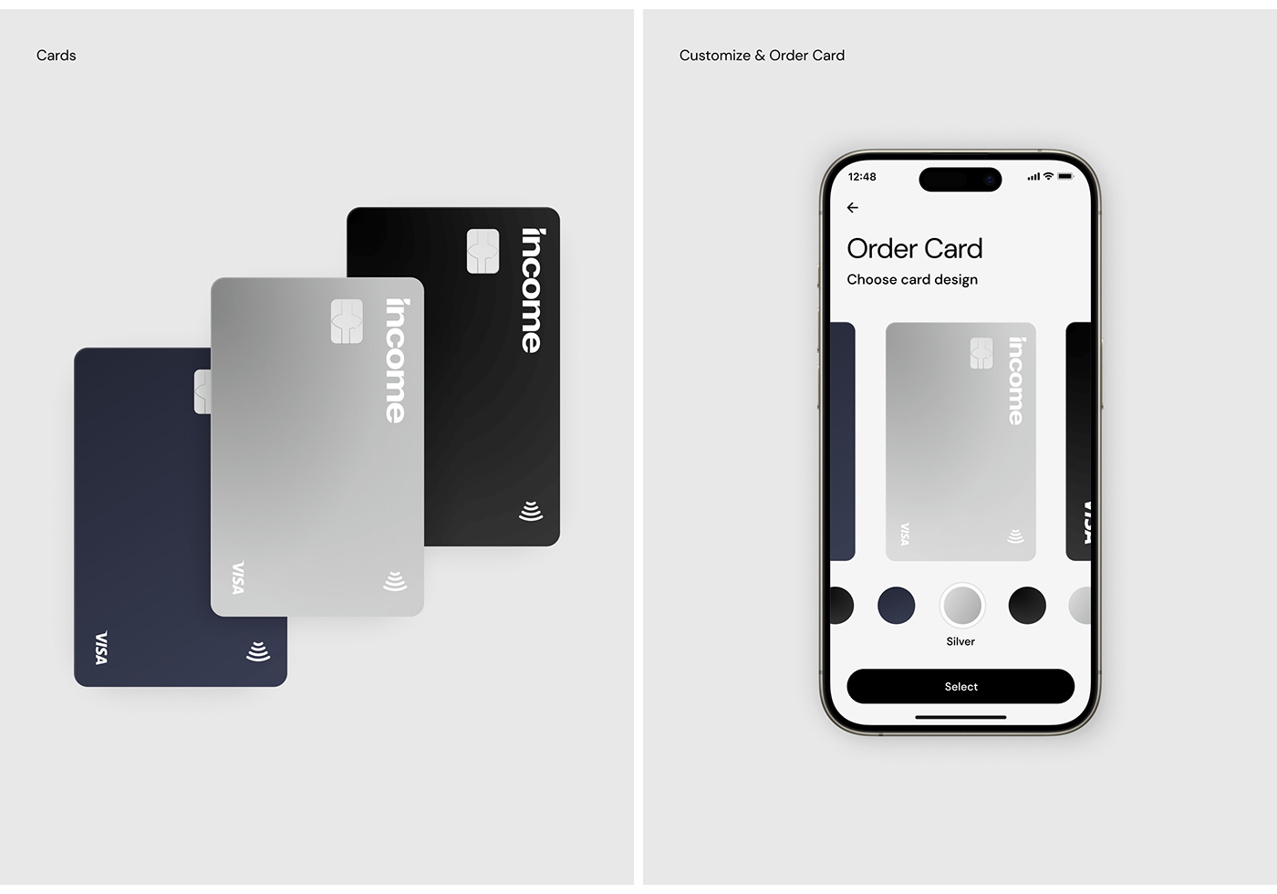 Bank banking finance Fintech UI money card credit card WALLET app
