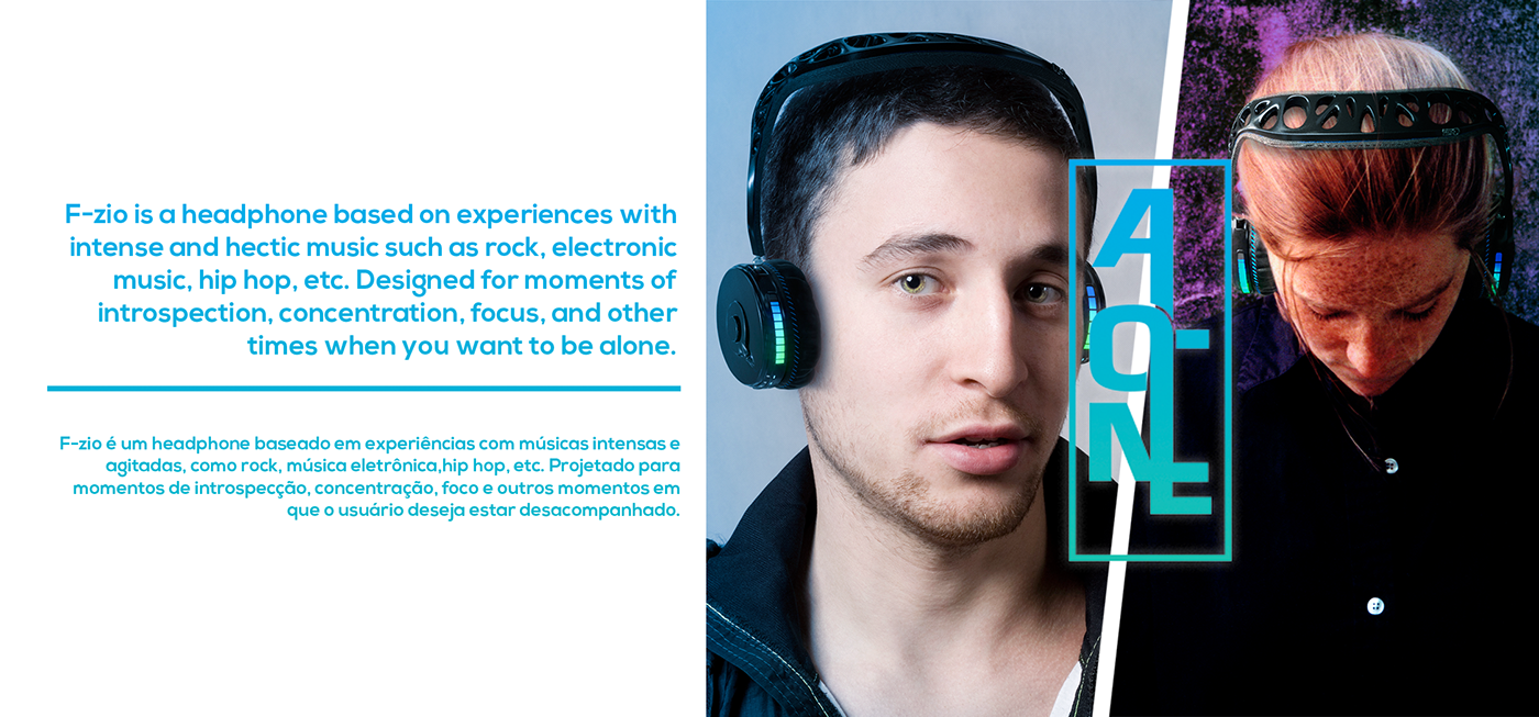 headphone visualization blender3d product design