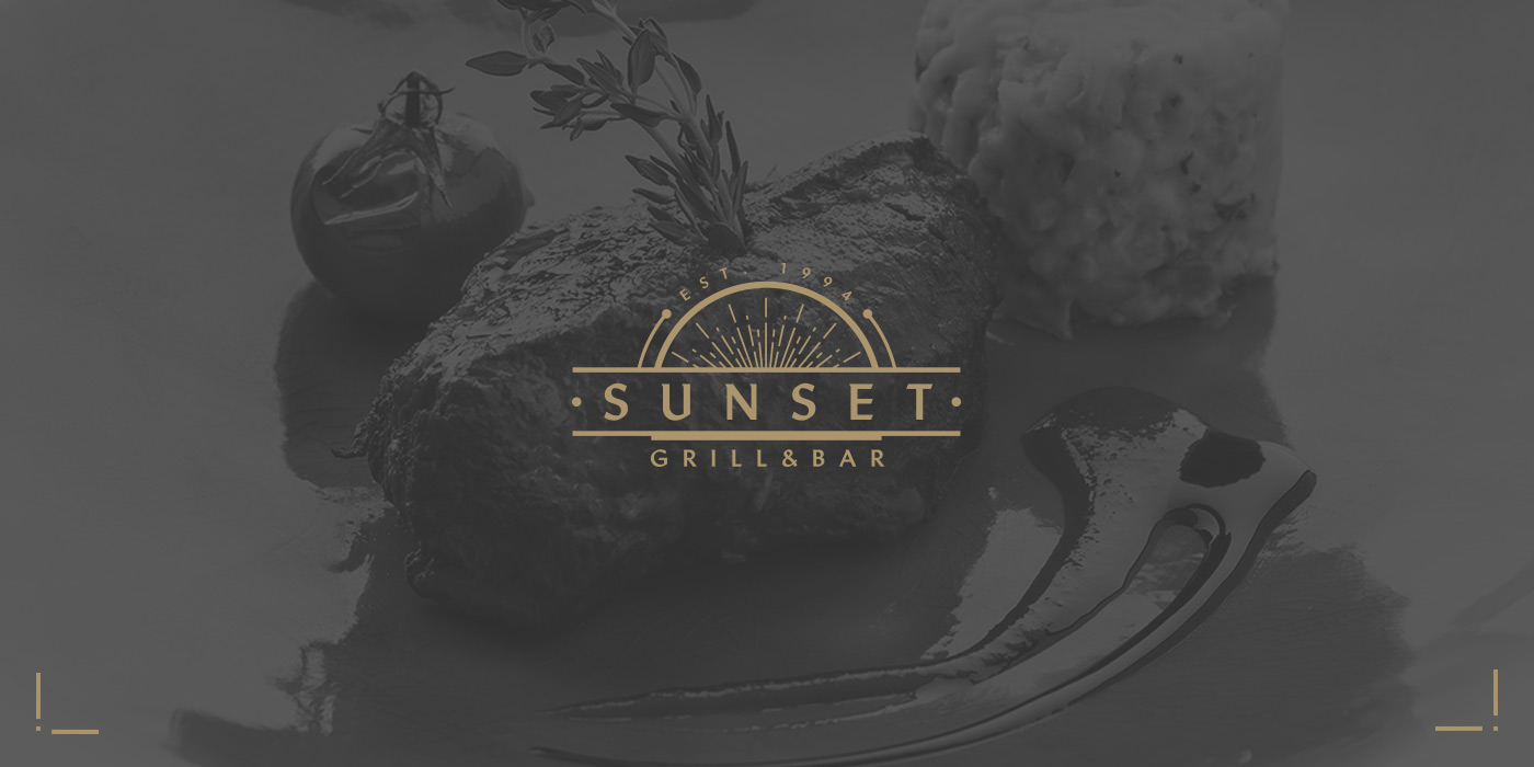 brand rebranding logo restaurant bar brasserie menu Culinary grill sunset istanbul bosphorus