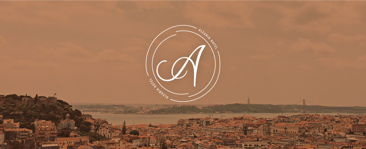 graphic design  branding  ILLUSTRATION  hotel Lisbon Portugal