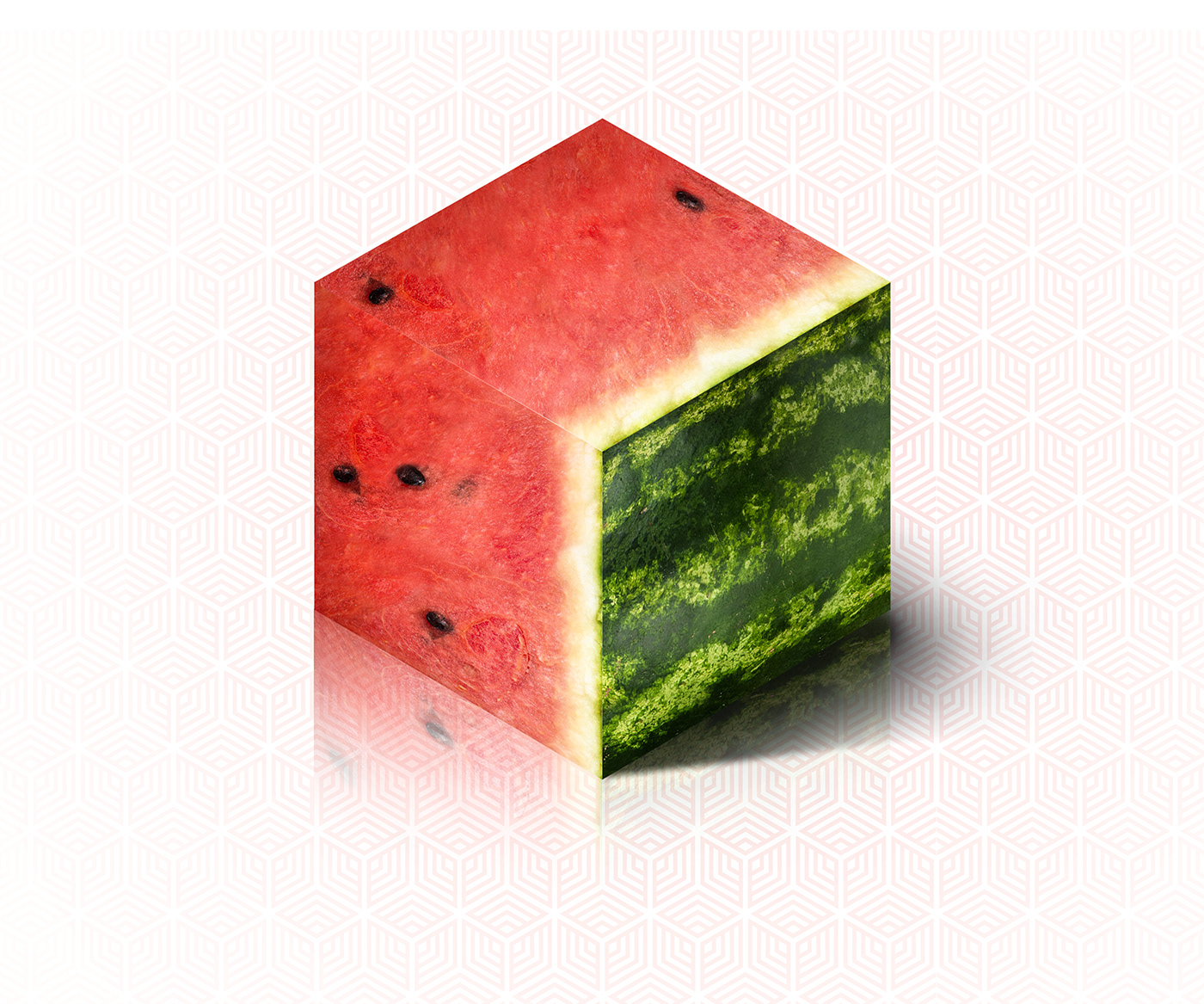 Isometric watermelon