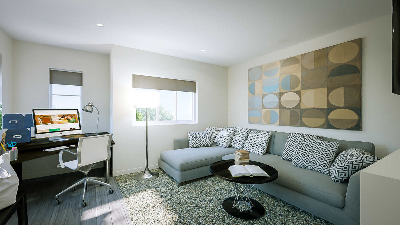 building Interior apartment Condo Architecture Visualization visualization octane Octane Render
