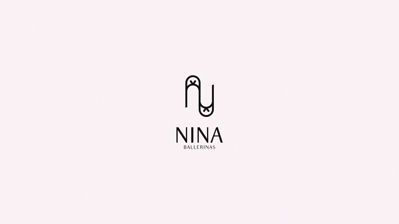 brand graphic design  inspiration minimalist pink shoes visual identity Logo Design