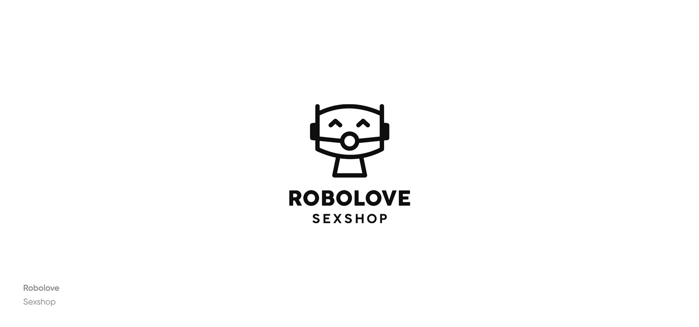 Available for sale. Robot love sex shop. cartoon, illustration and drawing creative character cute