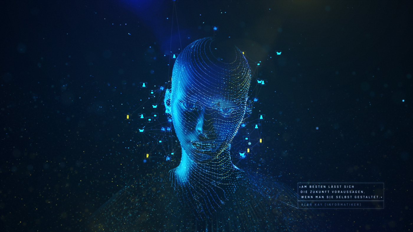 motion design ATW Ivensys Vision film Atelier Grand Berg Tobias Frei Motion Particle Animation simulation Face Tracking