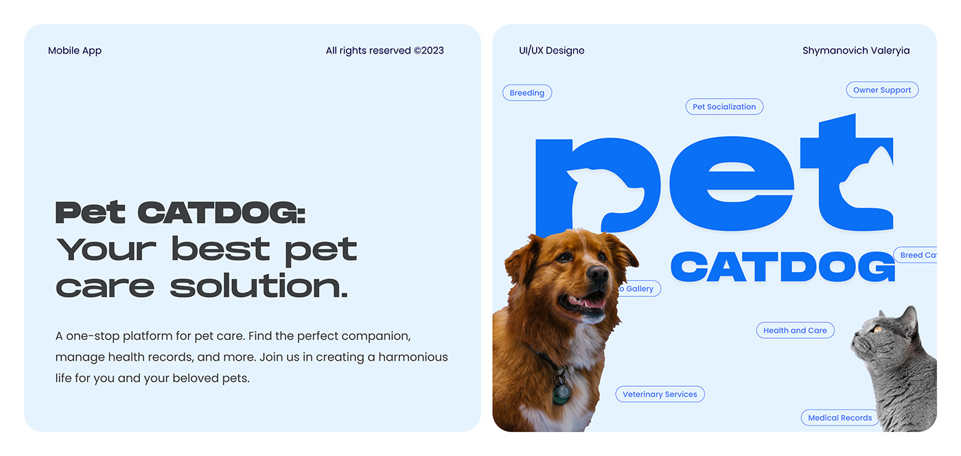 A one-stop platform for pet care. Find the perfect companion, manage health records, and more. Join 