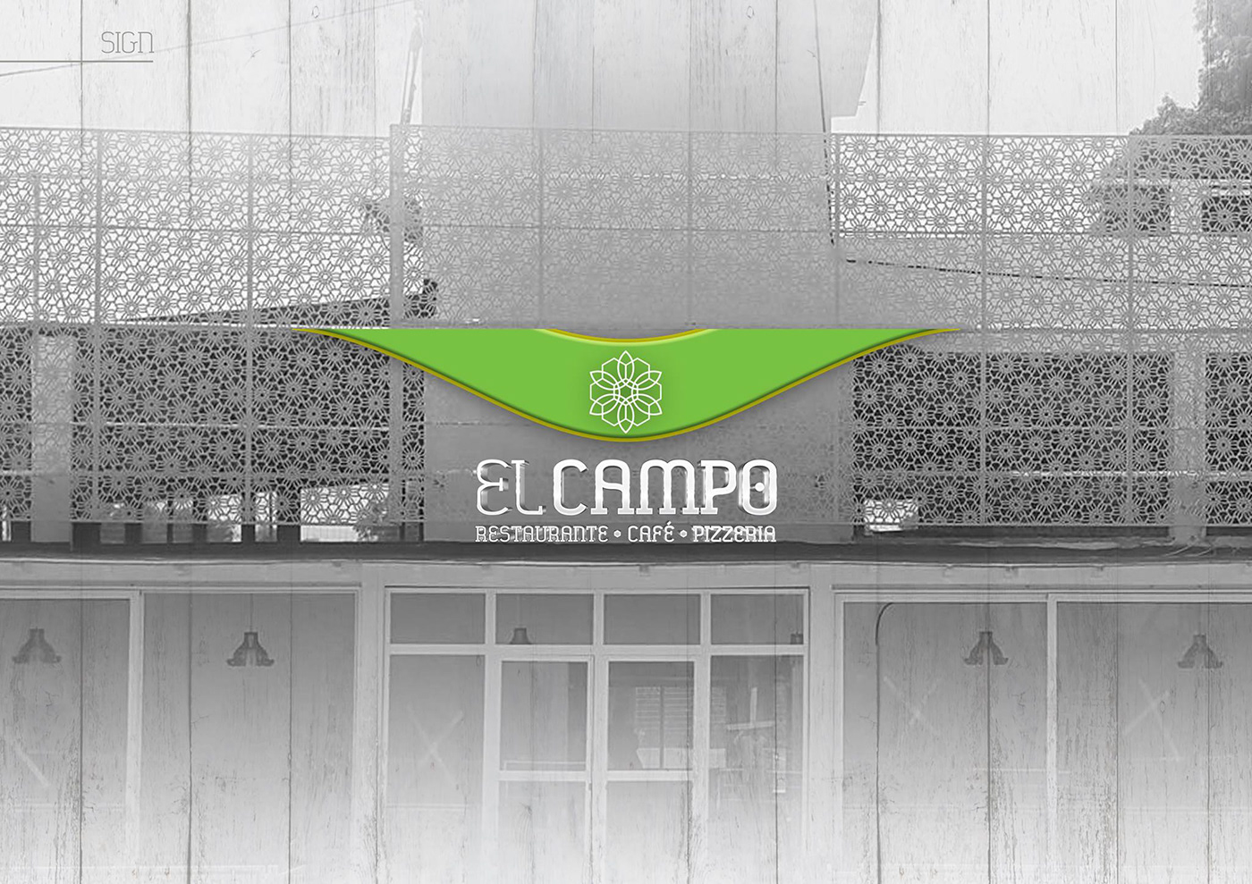 yassine hamdan tetouan football soccer logo El Campo restaurant