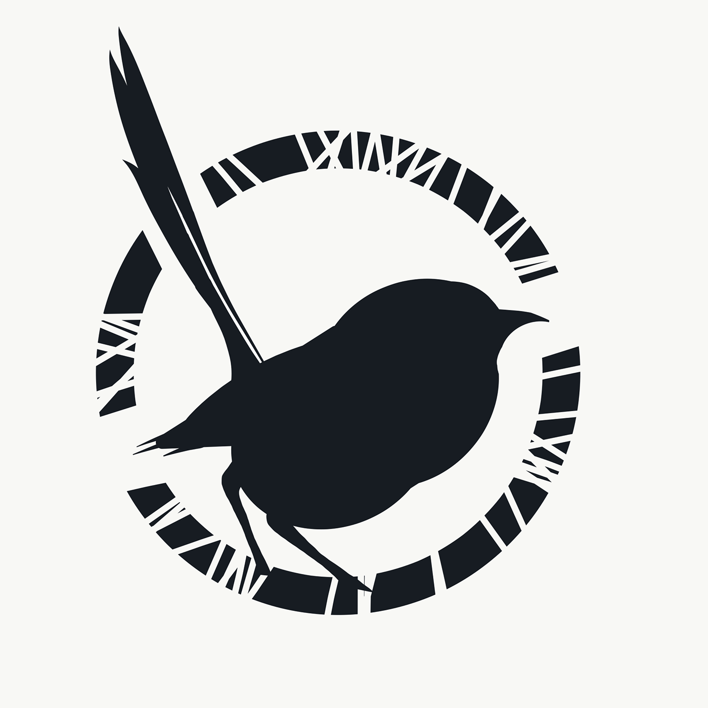 logo wren bird branding 