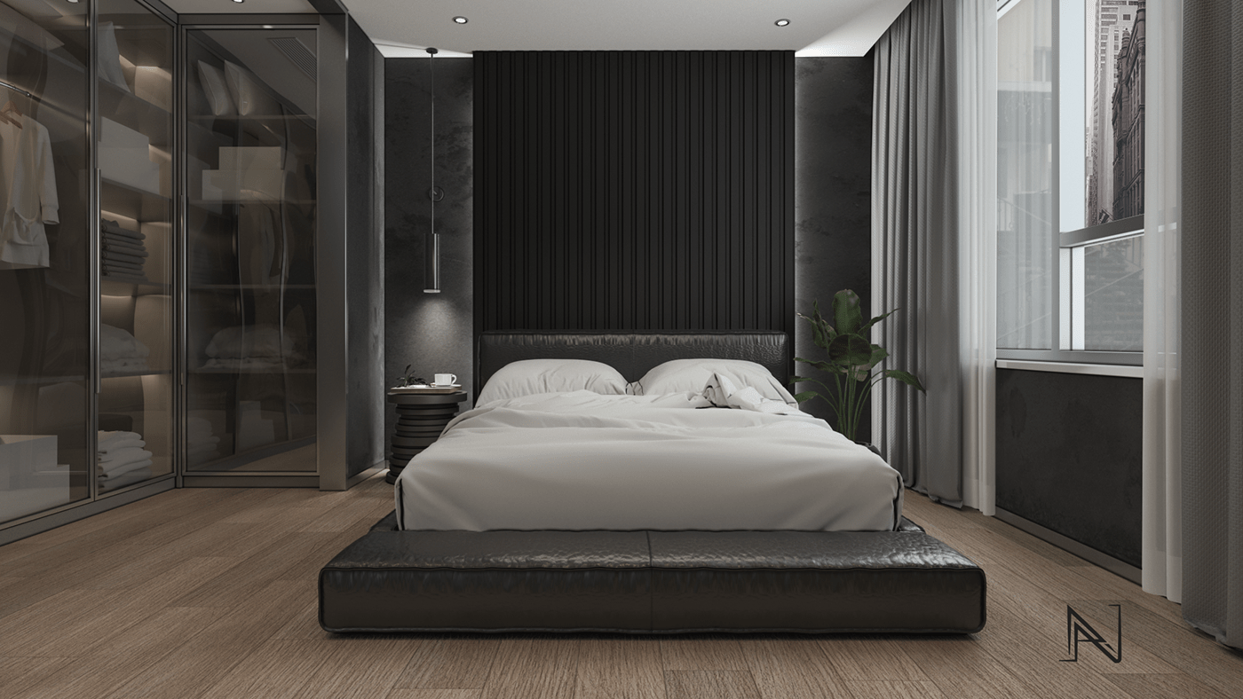 bedroom bedroom design blackbedroom designdeinteriores elegant bedroom interior design  Master Design  menbedroom modernbedroom Simple bedroom