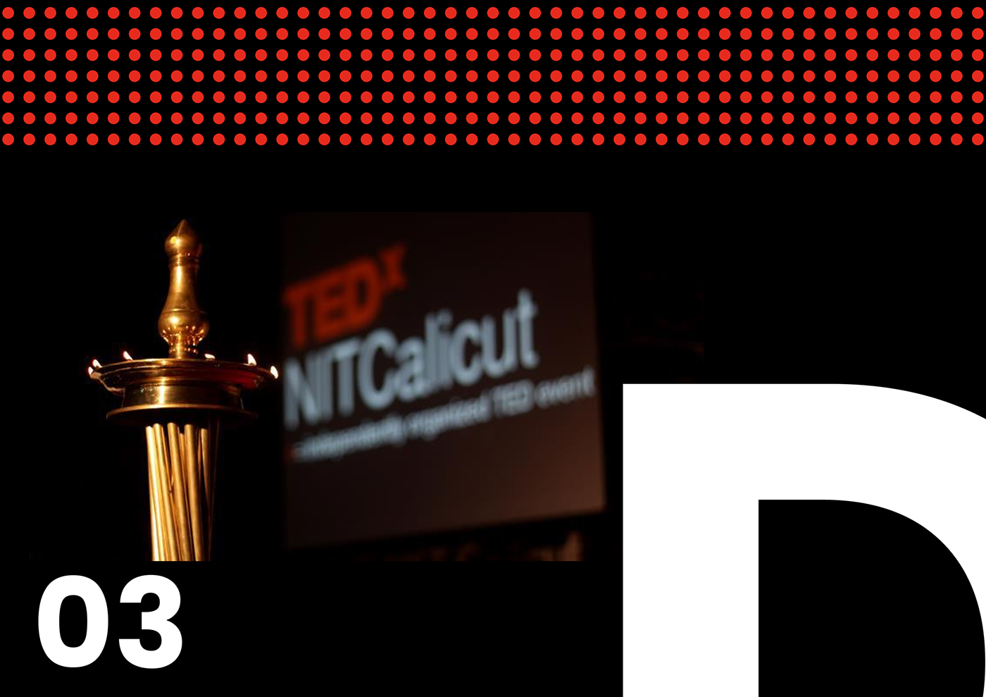 brochure flat marketing   Marketing brochure minimal red sponsor TED TEDtalk TEDx