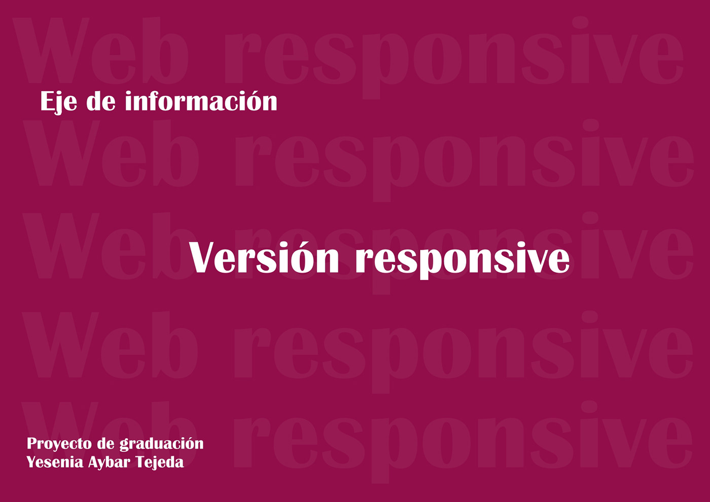 design diseño grafico identidad Responsive sitio web