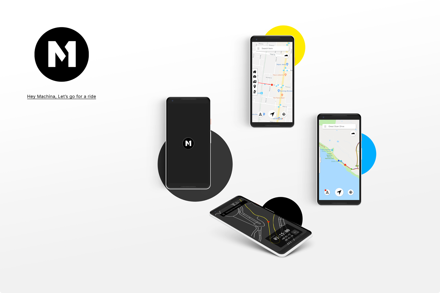 Motoring enthusiasts voice user interface vui UX design user interface Figma app design mobile Navigation App