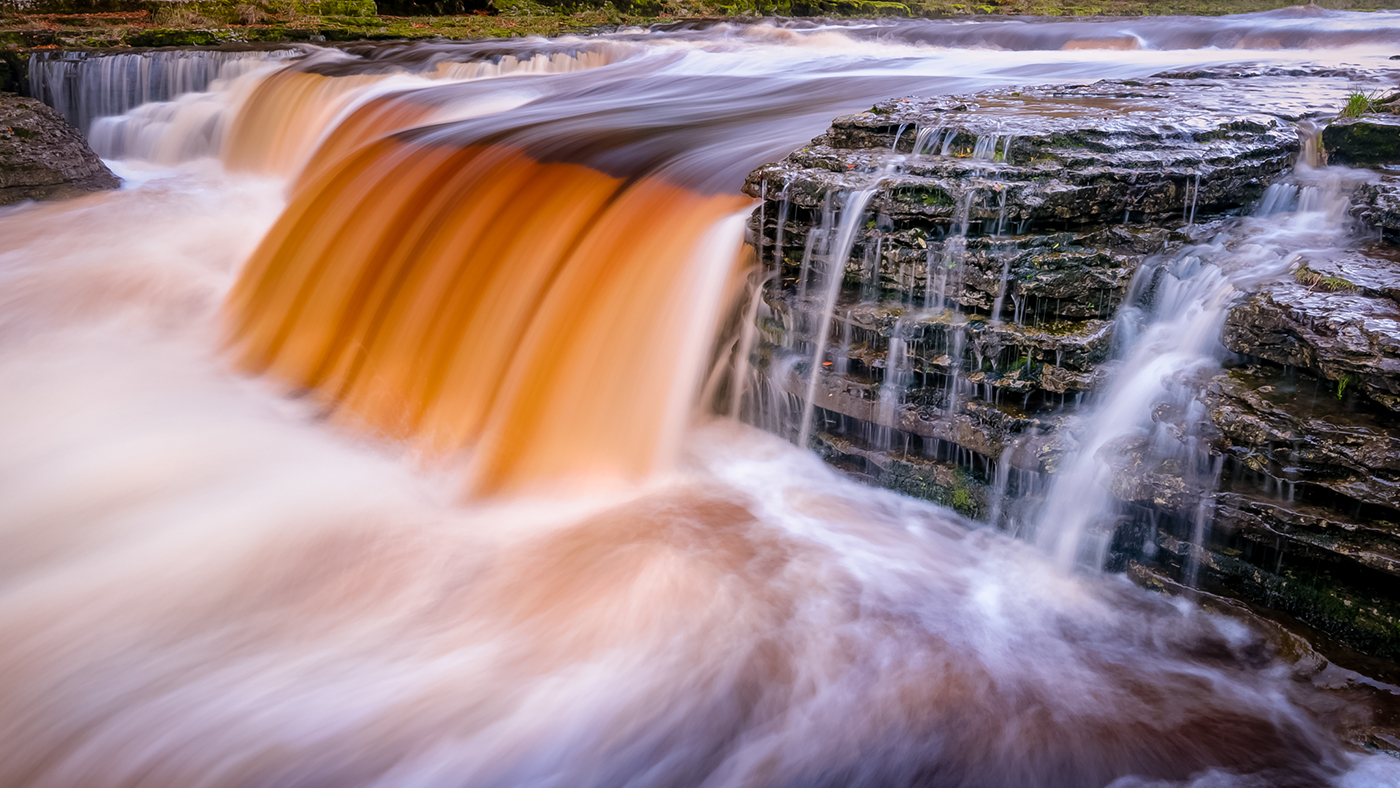 Adobe Portfolio Landscape Nature outdoors aysgarth falls waterfall long exposure river Ure