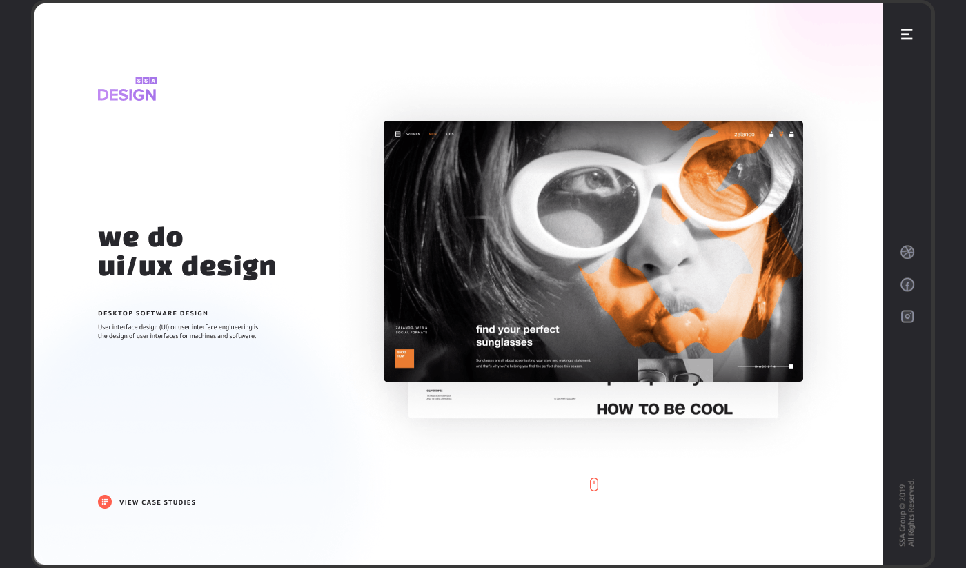 after effects xD design Web site animation  interaction company UI ux