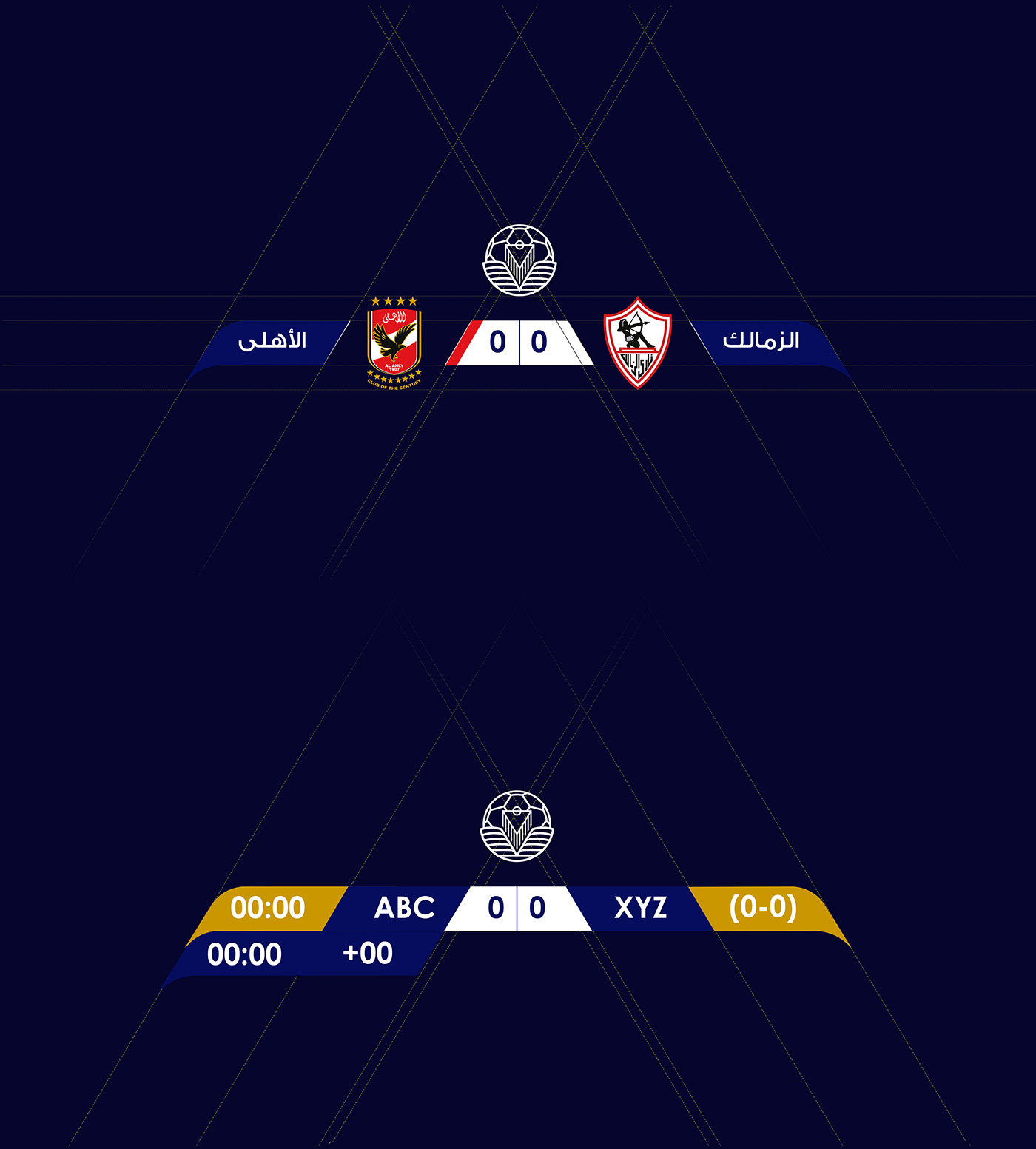 branding  eagle egypt EPL football grids Premier League pyramids soccer sports