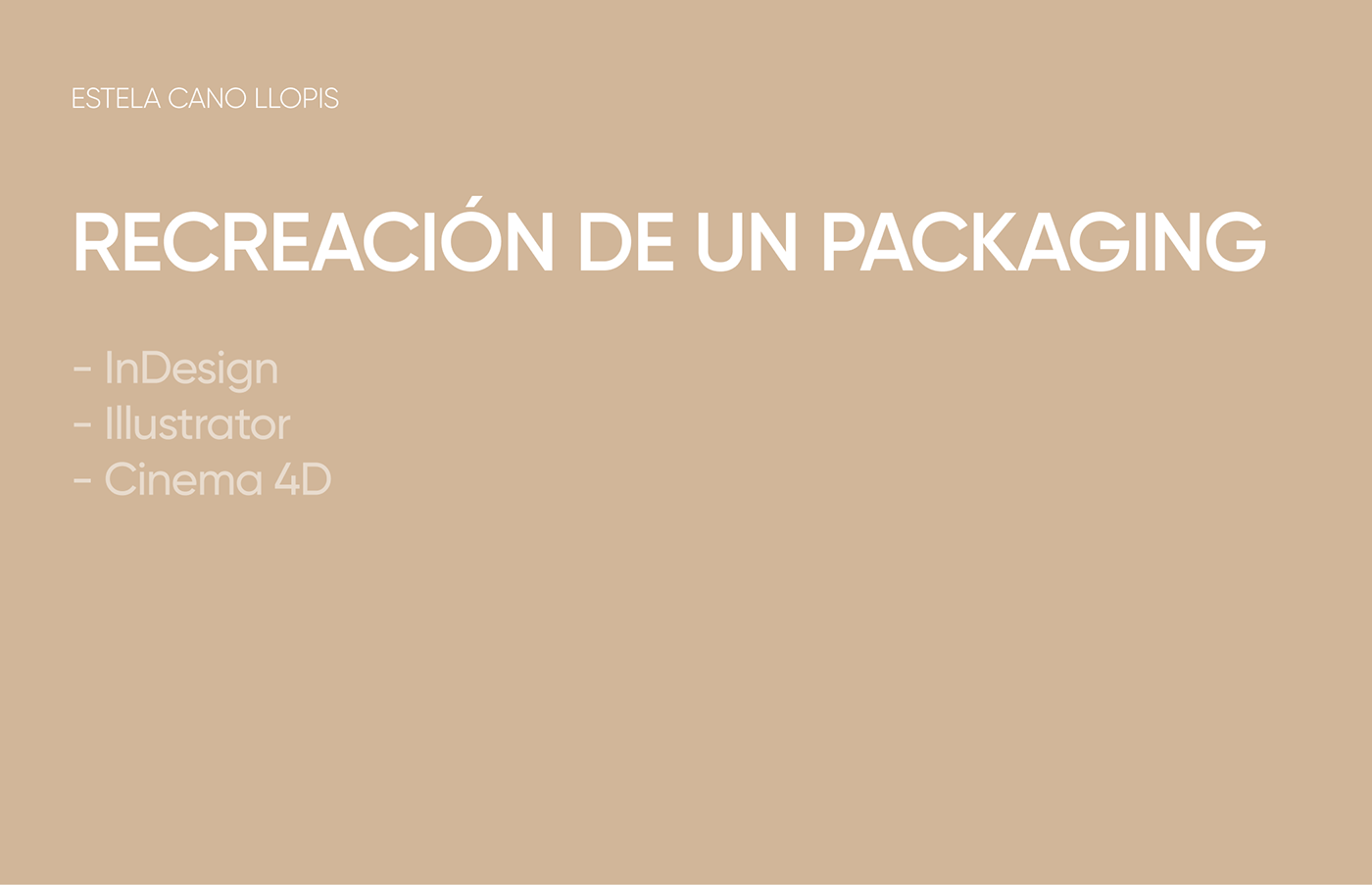 cinema 4d Illustrator InDesign packagign packaging design Render
