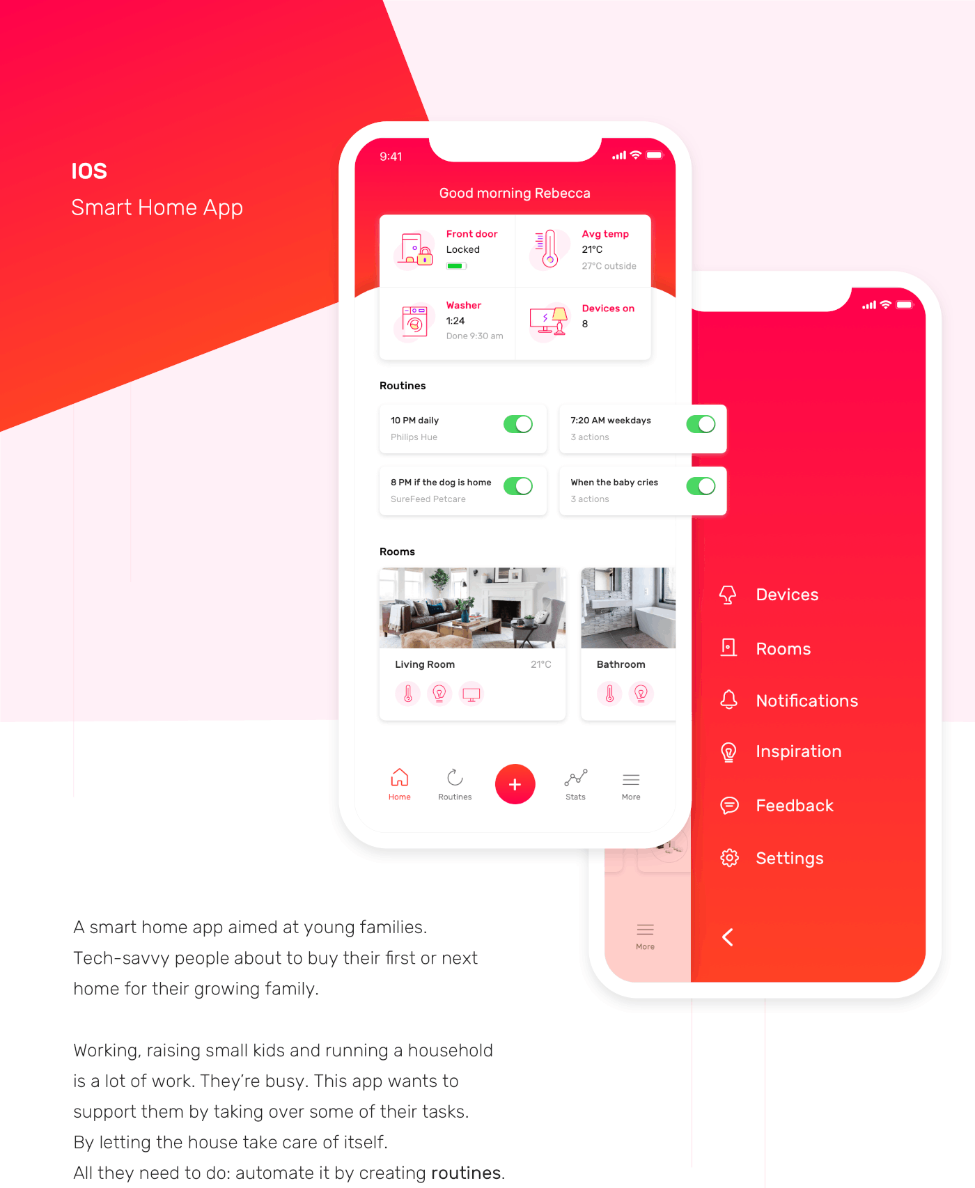 mobile app ios UI ux animation  Smart Home IoT ILLUSTRATION  icons