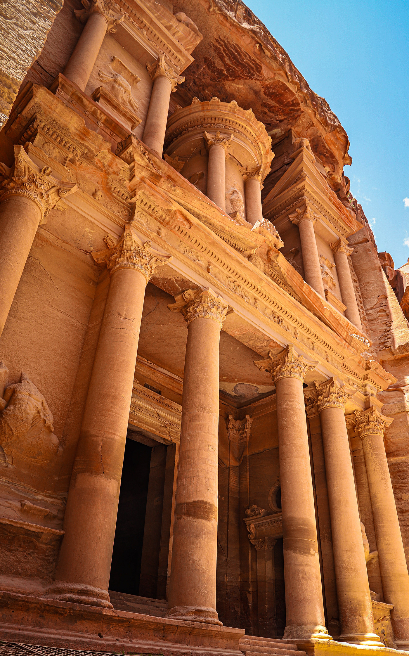 7 wonders of the world Ancient City aquaba jordan limestone Petra Petra Treasury Travel travel photography women travel
