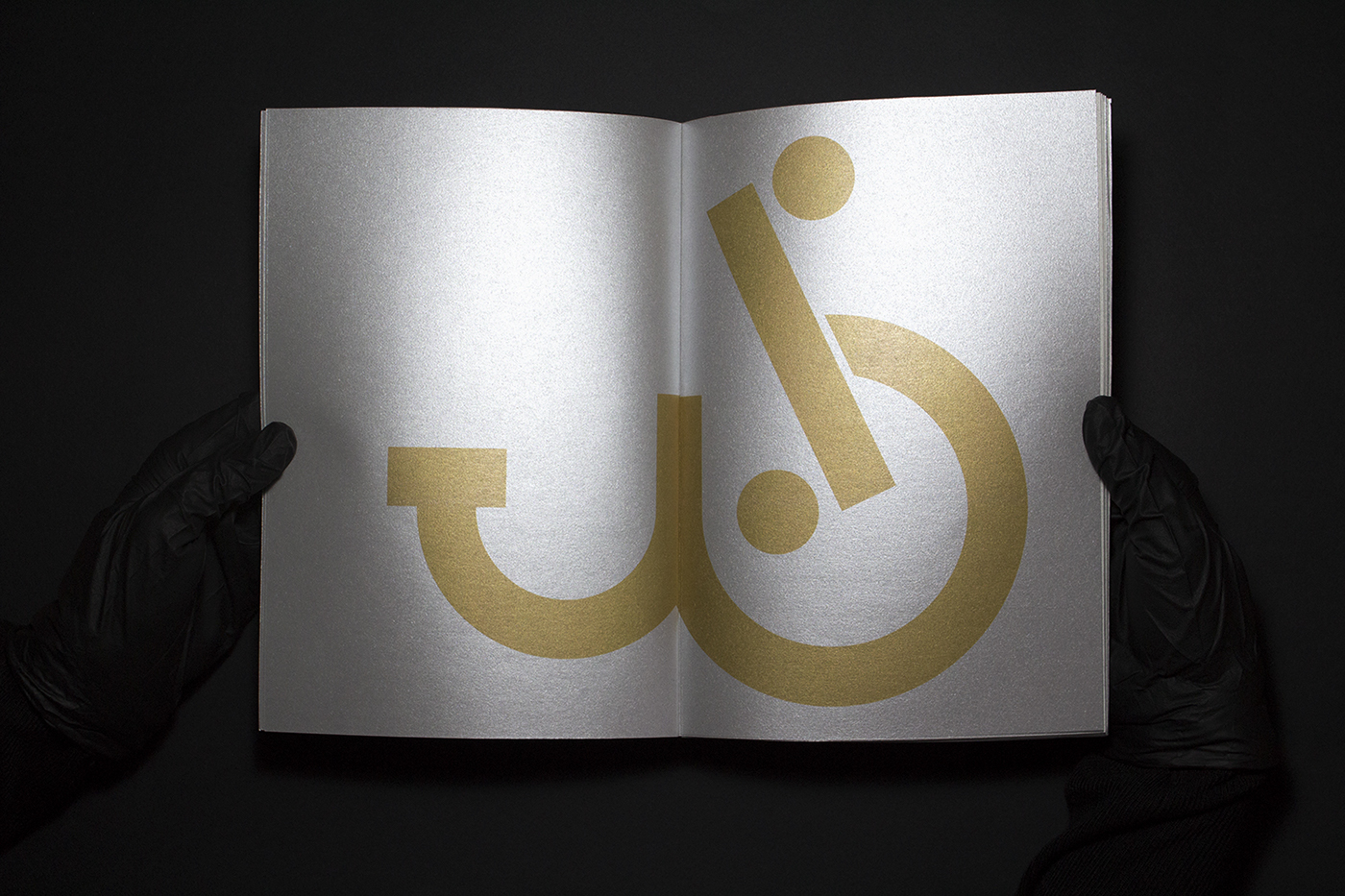 +typography+ lettering letters ampersand esperluette silver silver paper gold classy book Experimental Typography type experimental experimental book +&+
